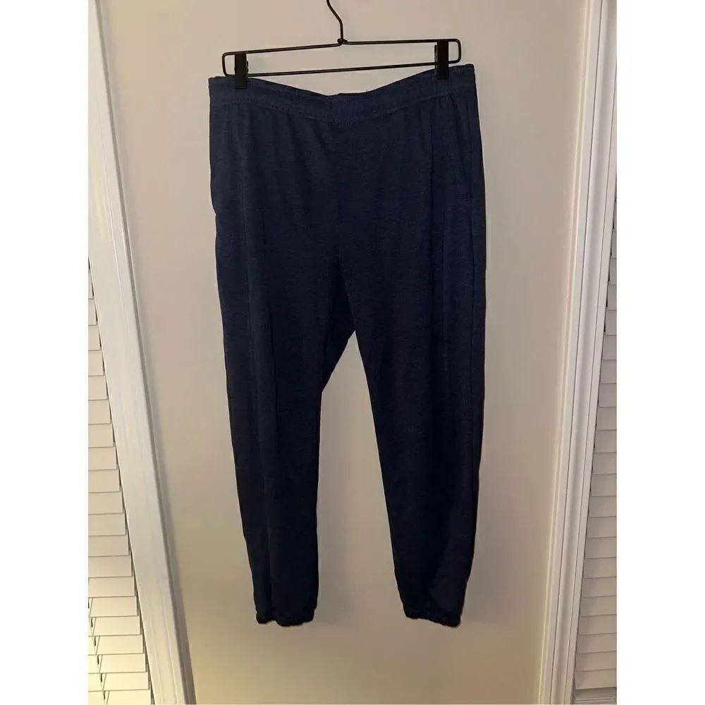 Rhone Sweatpants Mens M Blue Joggers Lightweight Cotton Athleisure